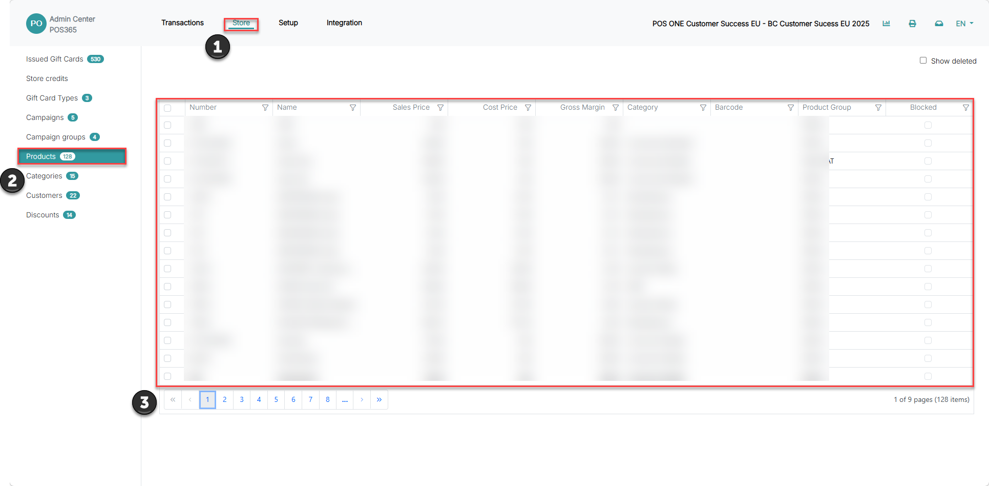 add and view a certificate on a product