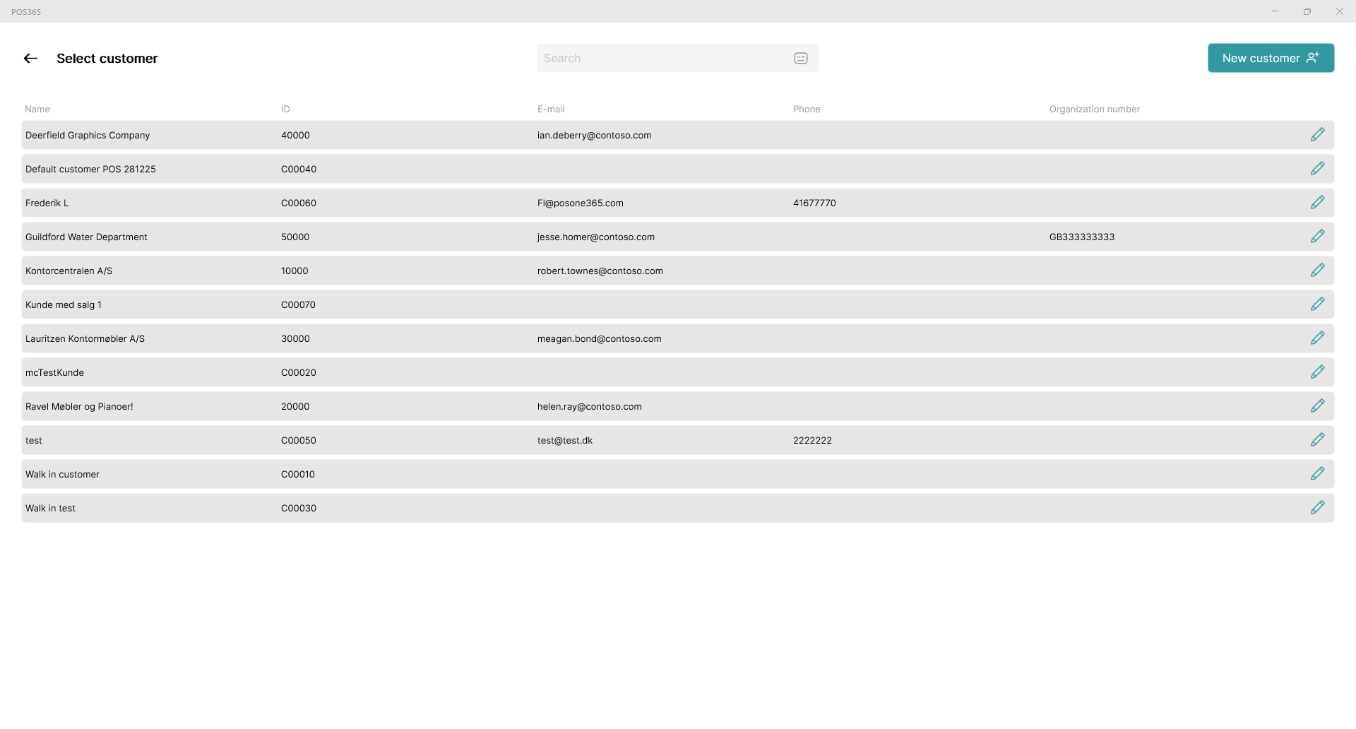 create orders sales quotes through pos365