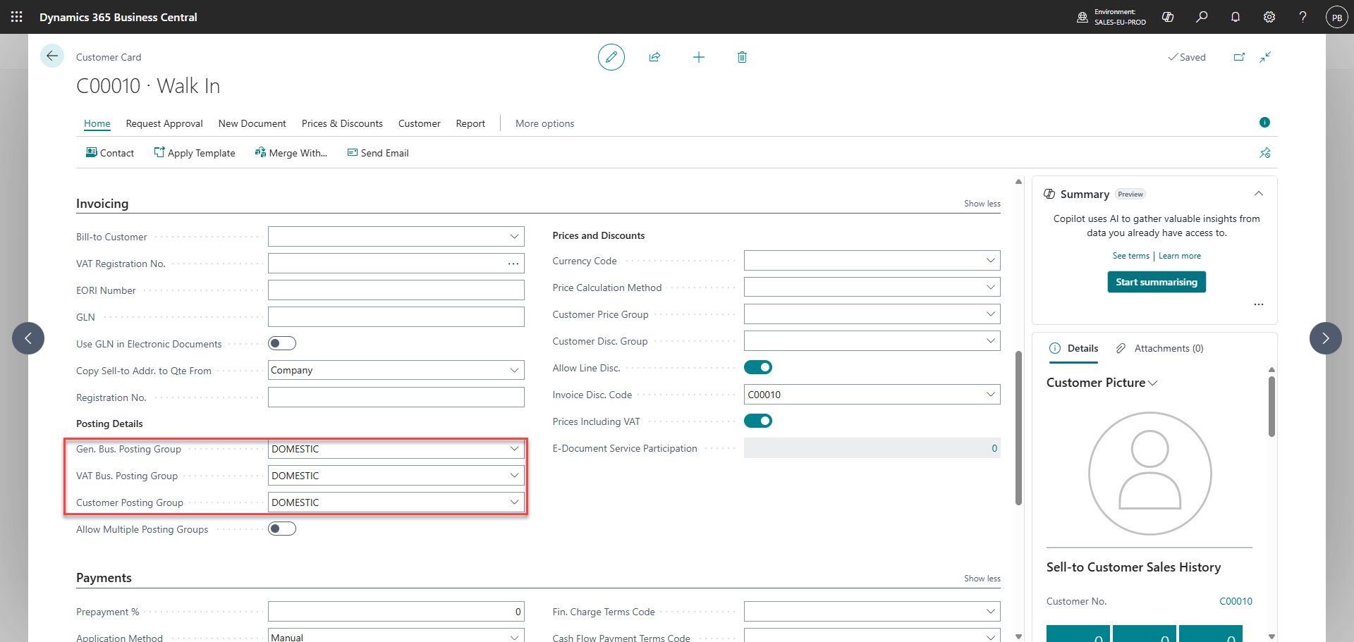 download business central extension set up integration