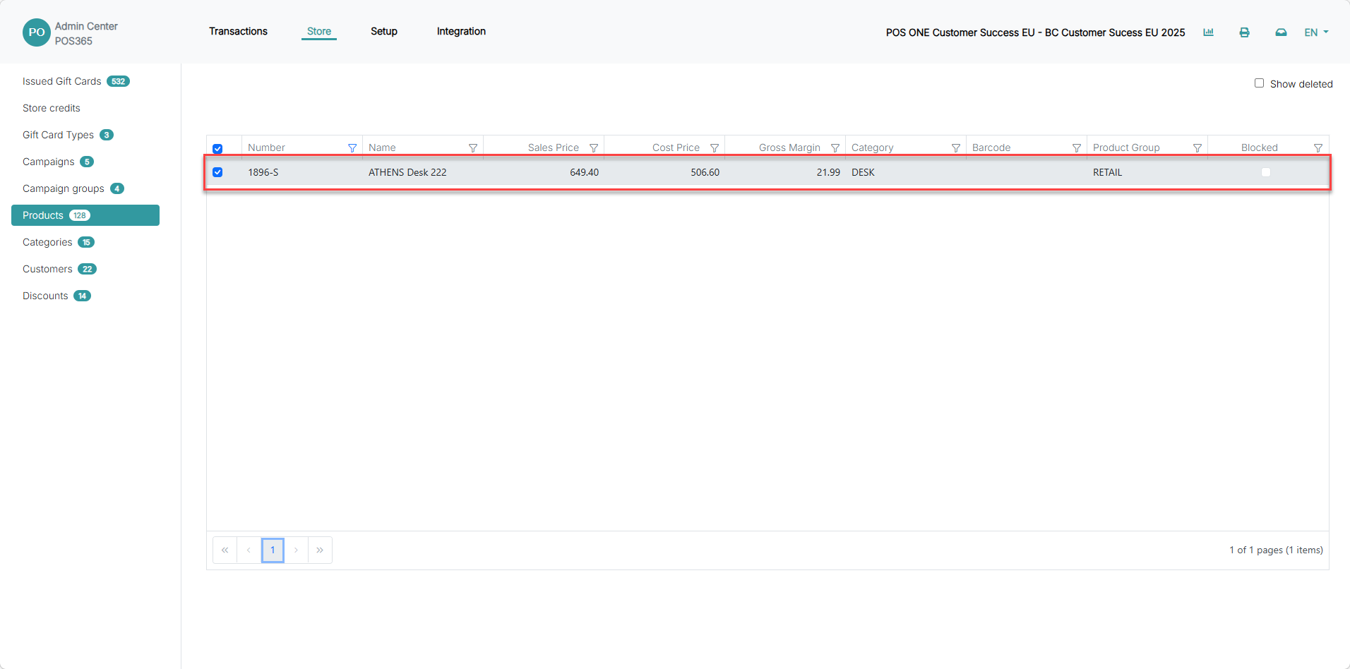 enable scale on products