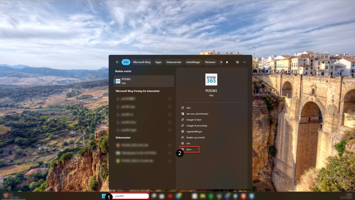 uninstall pos365