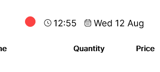 Offline indicator is red