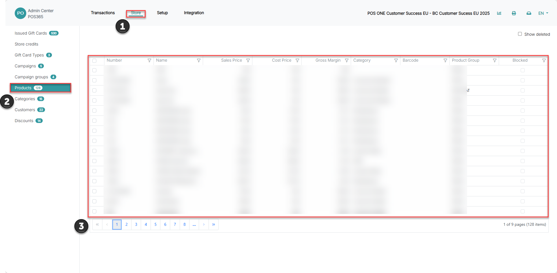 add and view a certificate on a product