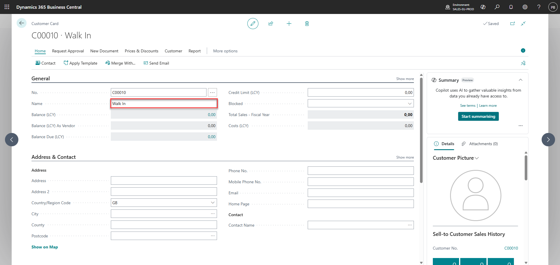 download business central extension set up integration