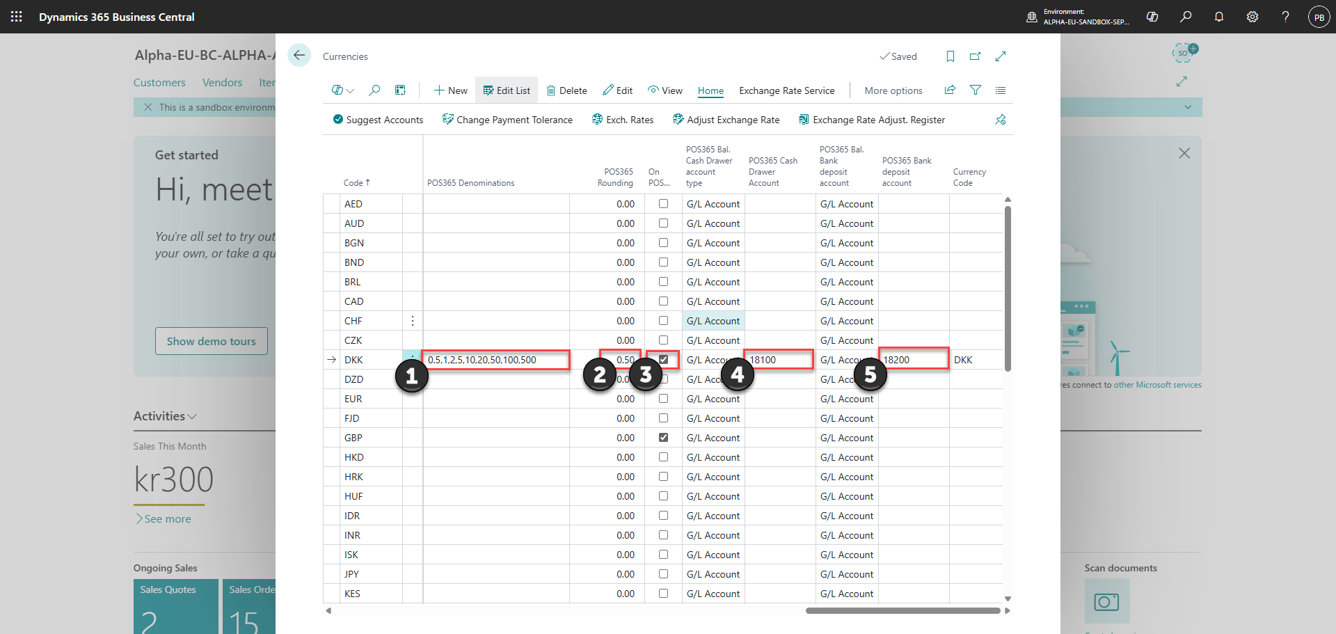 download business central extension set up integration