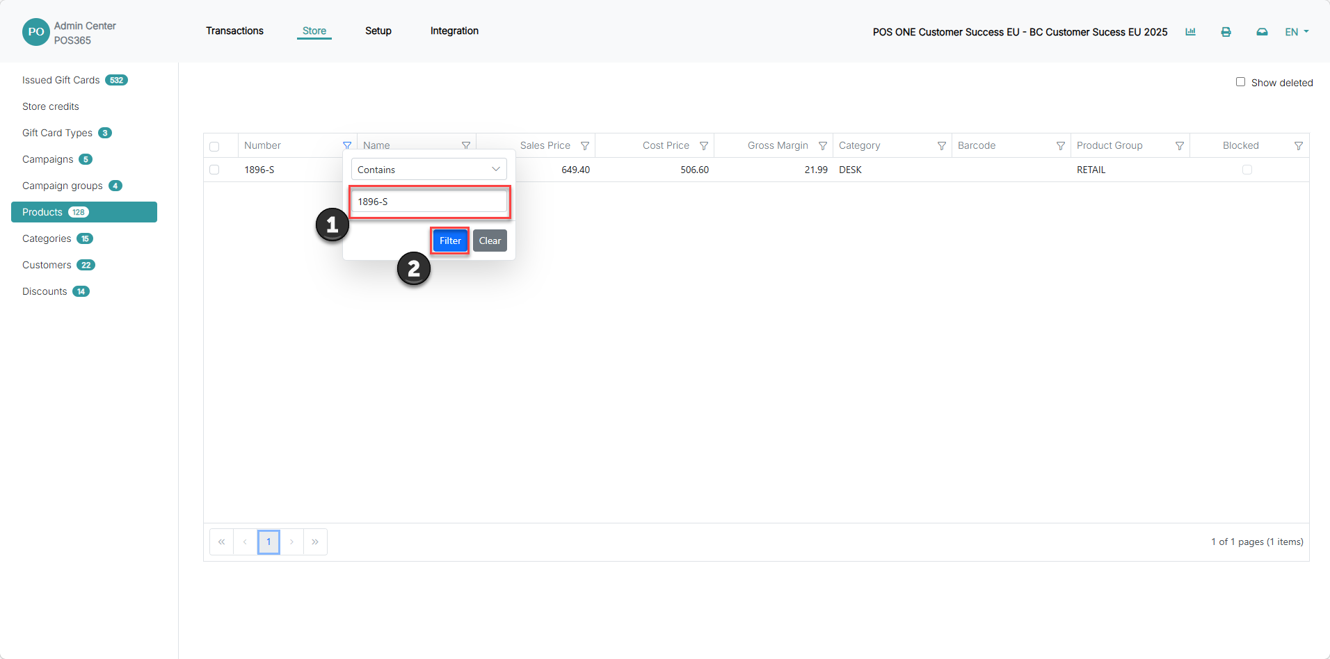 enable scale on products