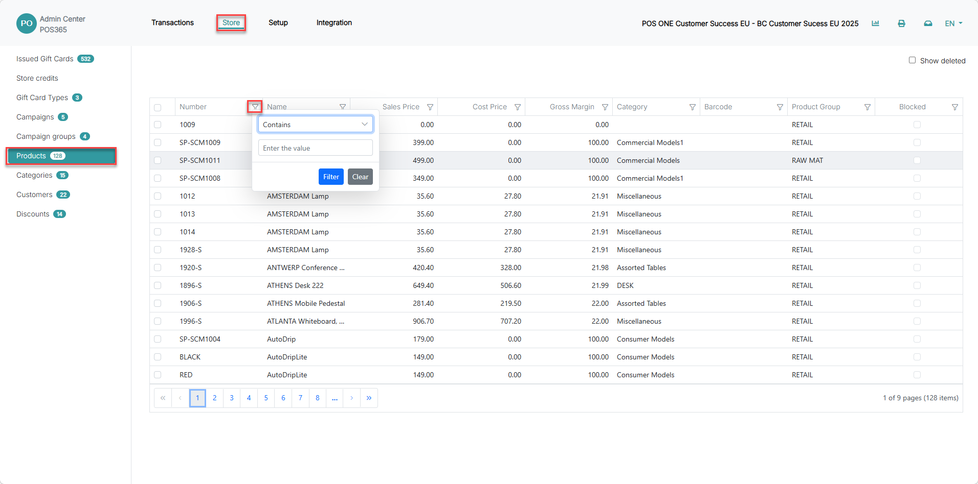 enable scale on products