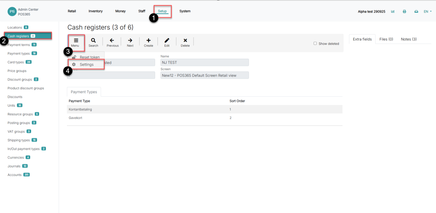 how to enable disable a customer display screen
