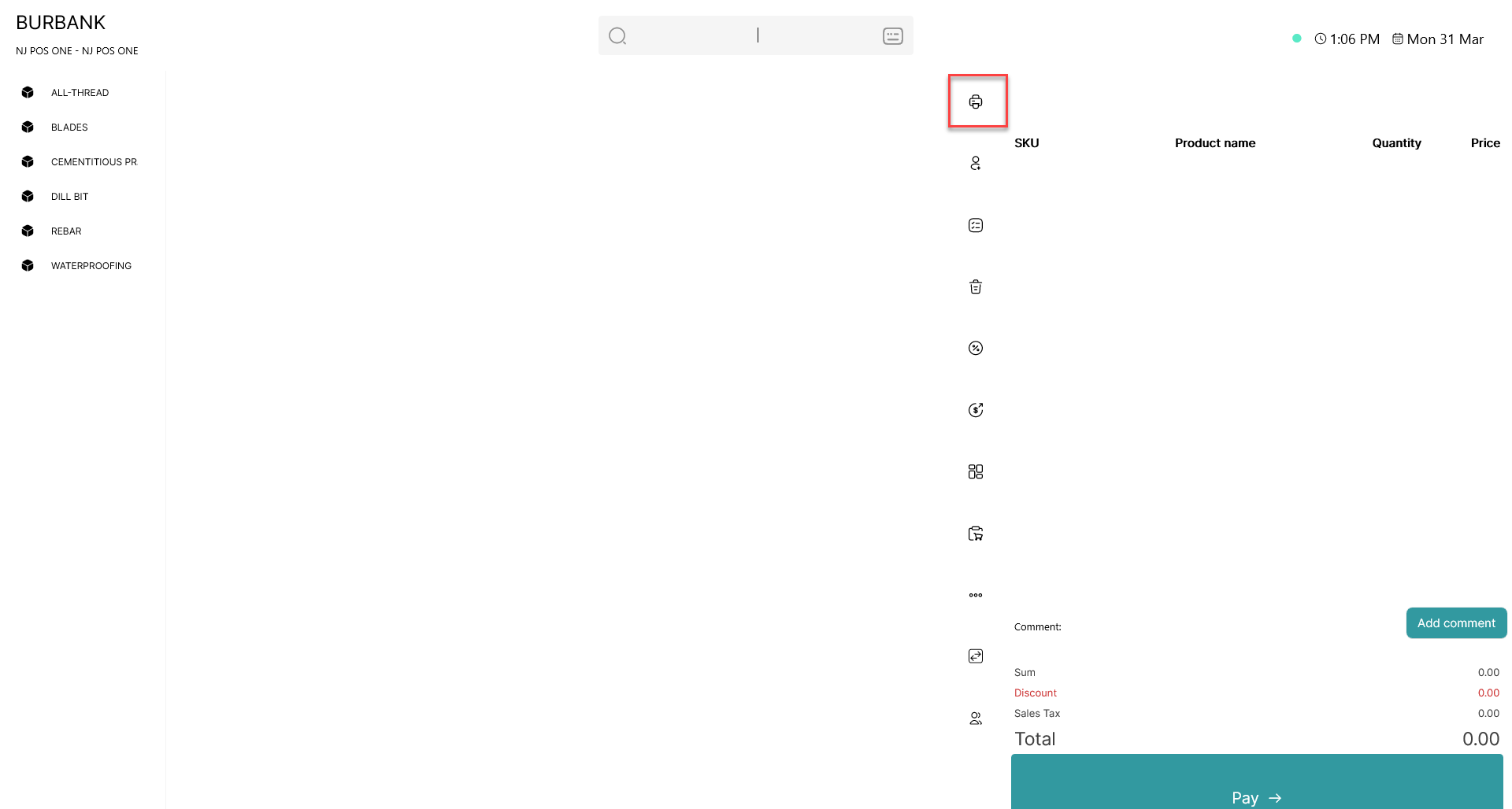 how to enable disable auto print of receipts