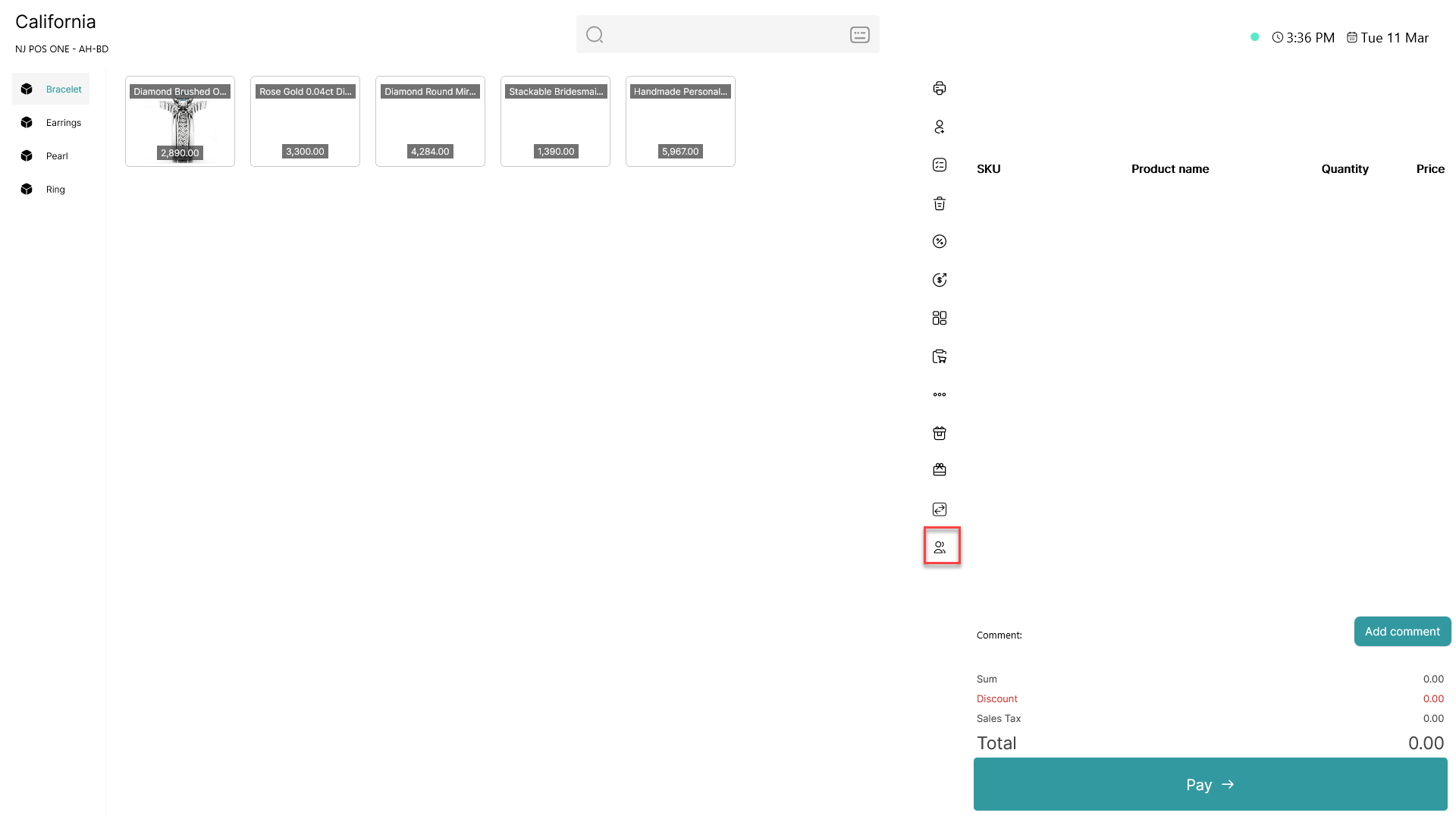 how to see a list of all customers in pos365