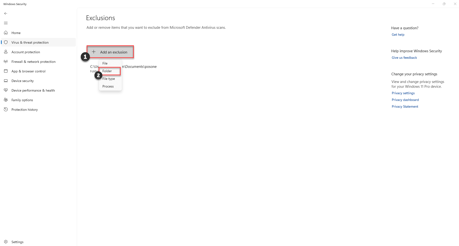increase pos365 speed and performance windows defender