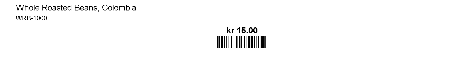 print price labels for products