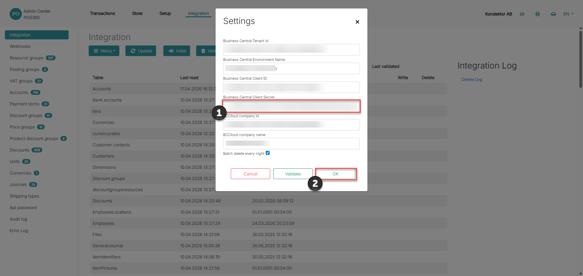 renew expired client secret